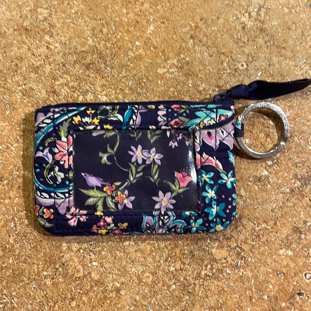 Cute ID and money case by Vera Bradley.